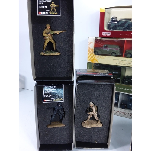 49 - Selection of boxed military models and figures