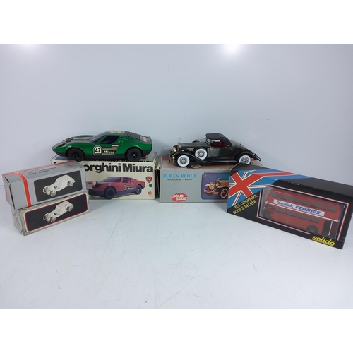 50 - Boxed vintage model vehicles