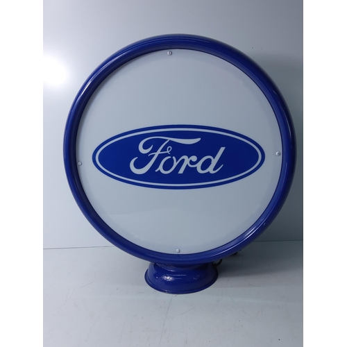 79 - Ford illuminated sign, 47cms tall, 43cms in diameter