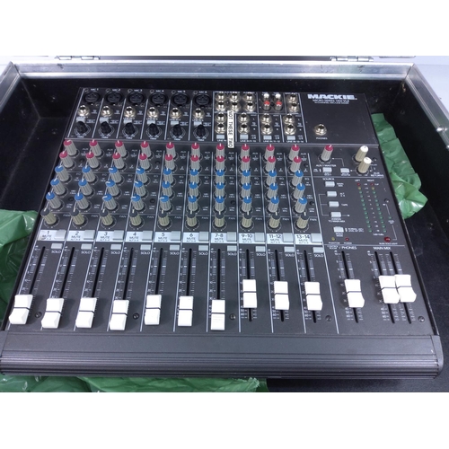 46 - 2 cased mixing desks and one uncased example