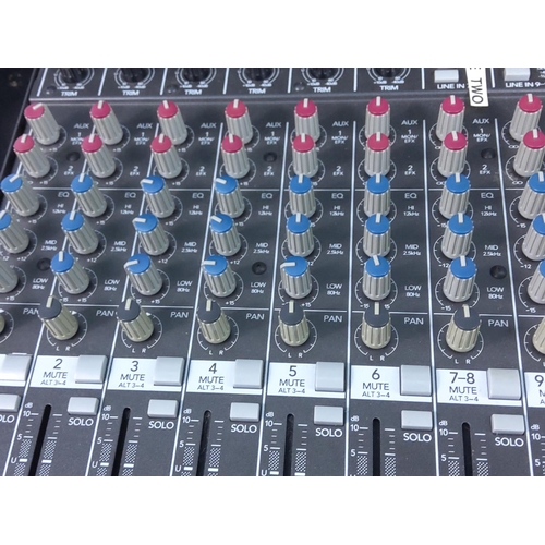 46 - 2 cased mixing desks and one uncased example