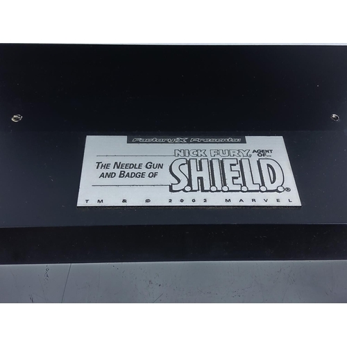 65N - Boxed Marvel Universe Nick Fury's NF 300 gun and shield