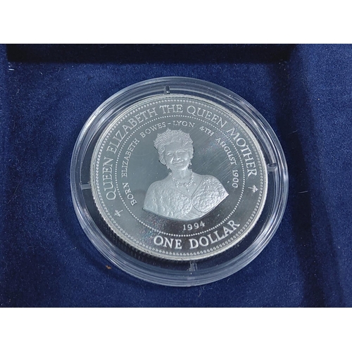 257 - Cased set of 35 commemorative silver proof coins plus one proof silver commemorative coin