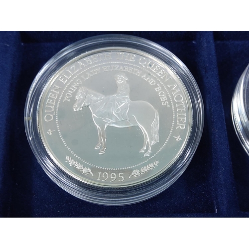 257 - Cased set of 35 commemorative silver proof coins plus one proof silver commemorative coin