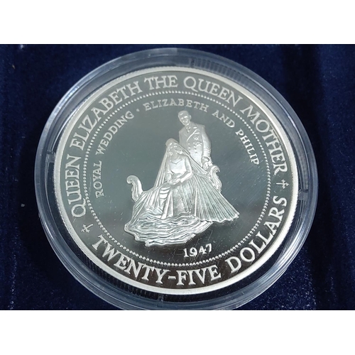 257 - Cased set of 35 commemorative silver proof coins plus one proof silver commemorative coin