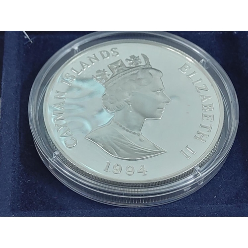 257 - Cased set of 35 commemorative silver proof coins plus one proof silver commemorative coin