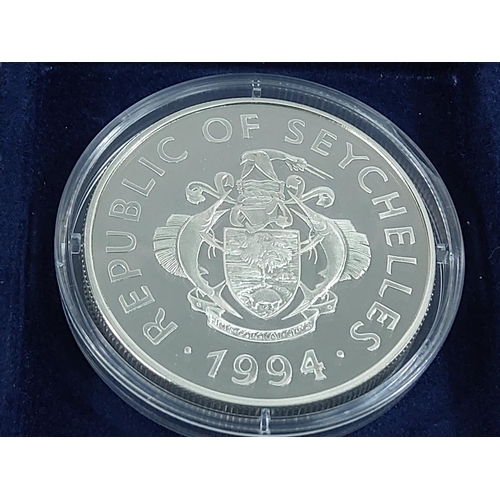 257 - Cased set of 35 commemorative silver proof coins plus one proof silver commemorative coin