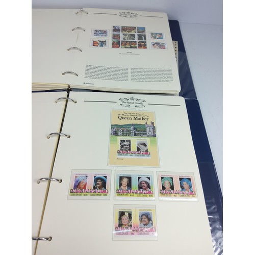 30 - 2 albums of stamps and coin covers