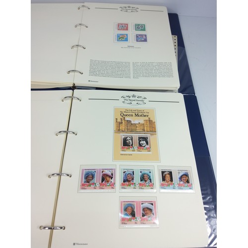 30 - 2 albums of stamps and coin covers