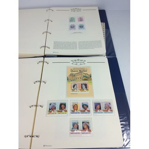 30 - 2 albums of stamps and coin covers