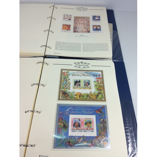 30 - 2 albums of stamps and coin covers