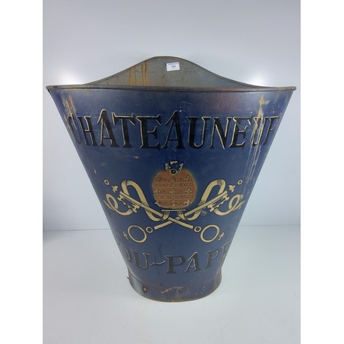 189 - Large vintage French grape bin