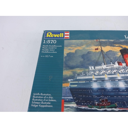 15 - Boxed Revell Queen Mary model kit