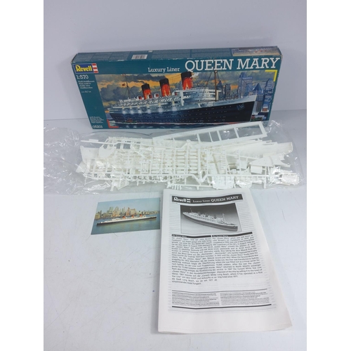 15 - Boxed Revell Queen Mary model kit