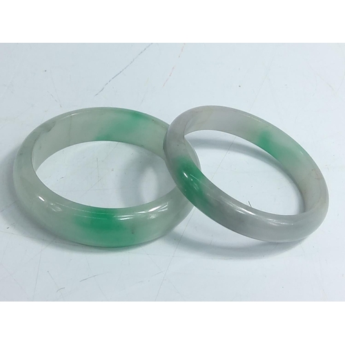 271 - 2 jade green bangles