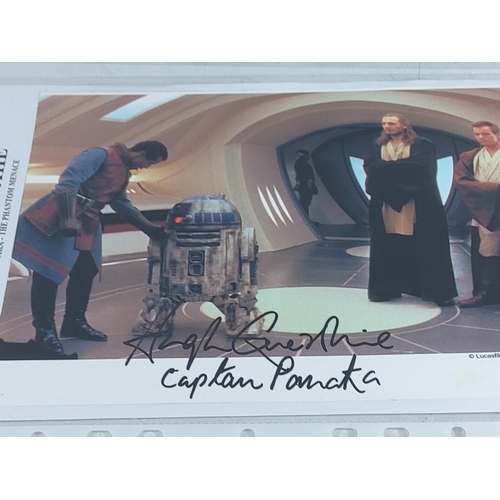 273 - Selection of various signed photographs, mainly Star Wars