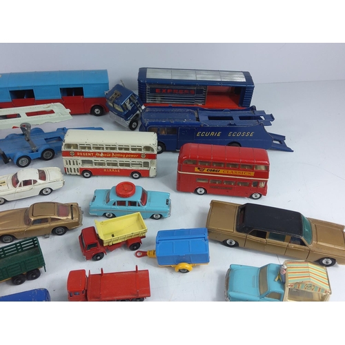 6 - Selection of vintage model vehicles