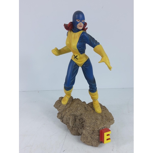 70 - 2 boxed Marvel figures, Cyclops and Marvel girl