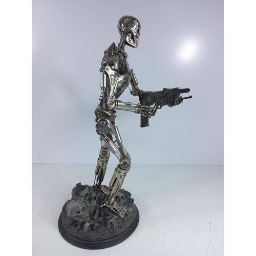 79 - Large boxed Terminator T-800 Endoskeleton