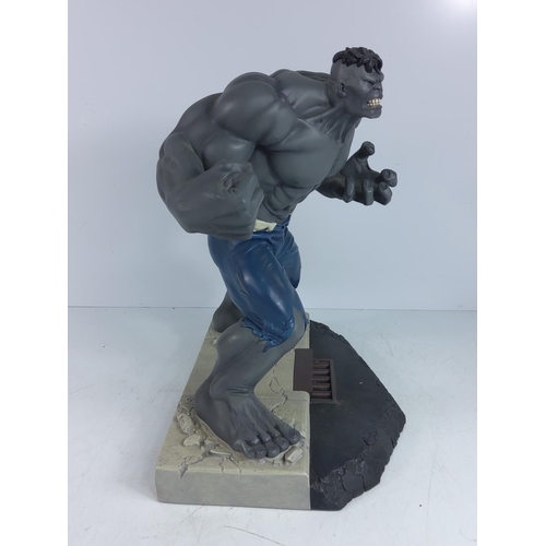 81 - Large boxed Hulk figure