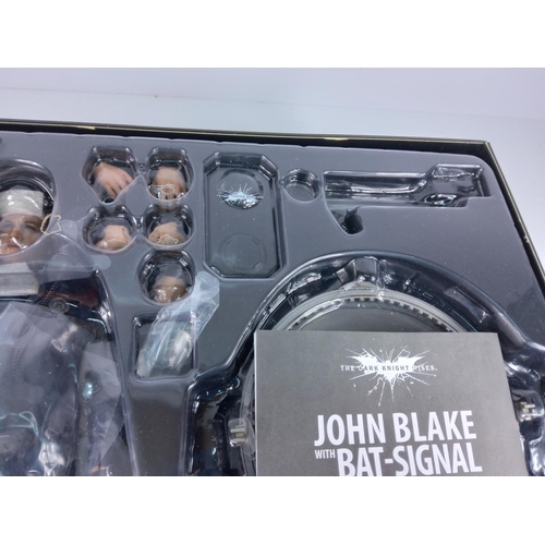 87 - Boxed Marvel John Black with Bat signal