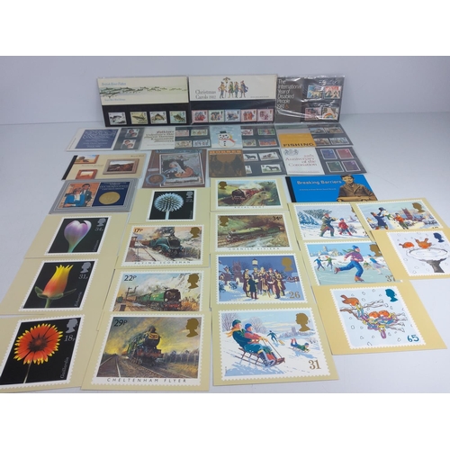 91 - Royal Mail binders, First Day Covers and stamp sets