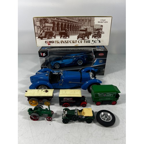 76C - Quantity of model vehicles including Corgi