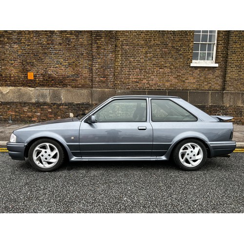 6 - 1990 Ford Escort RS Turbo in grey
Registration H460BKK.
This is a 1990 spec restored to original con... 