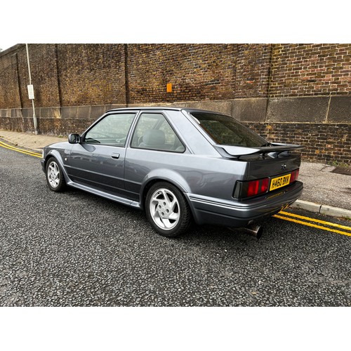 6 - 1990 Ford Escort RS Turbo in grey
Registration H460BKK.
This is a 1990 spec restored to original con... 