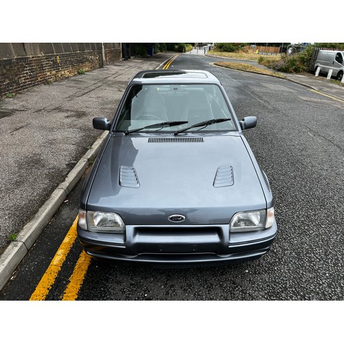 6 - 1990 Ford Escort RS Turbo in grey
Registration H460BKK.
This is a 1990 spec restored to original con... 