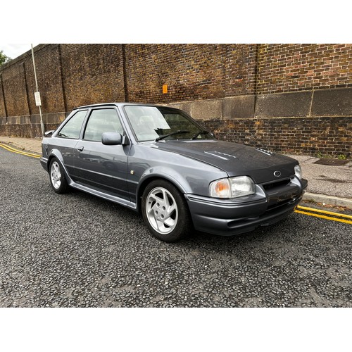 6 - 1990 Ford Escort RS Turbo in grey
Registration H460BKK.
This is a 1990 spec restored to original con... 