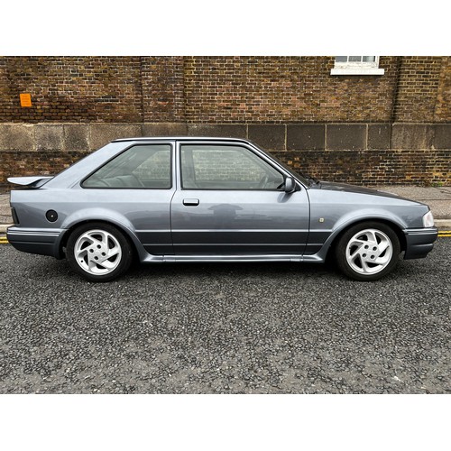 6 - 1990 Ford Escort RS Turbo in grey
Registration H460BKK.
This is a 1990 spec restored to original con... 