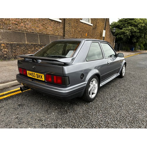 6 - 1990 Ford Escort RS Turbo in grey
Registration H460BKK.
This is a 1990 spec restored to original con... 