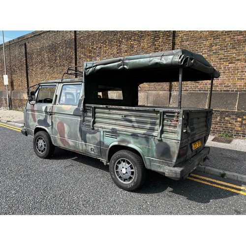 8 - 1991 VW Transporter in Camo.
This 1991 VW Transporter started its life as a military vehicle in Pola... 