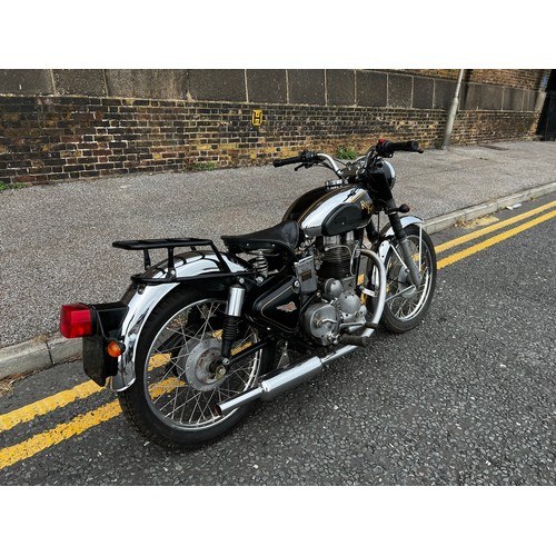 10 - Royal Enfield 350 Bullet.
This motorbike has been rebuilt as a project that began during lockdown. I... 