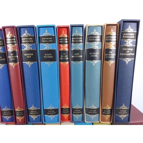 1 - Selection of 25 Anthony Trollope Folio Society books