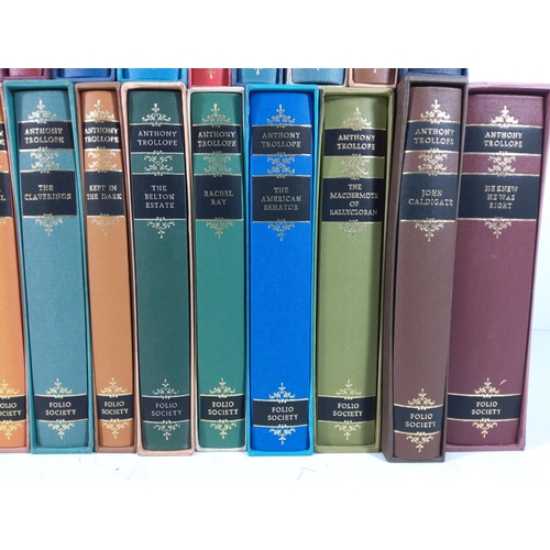 1 - Selection of 25 Anthony Trollope Folio Society books