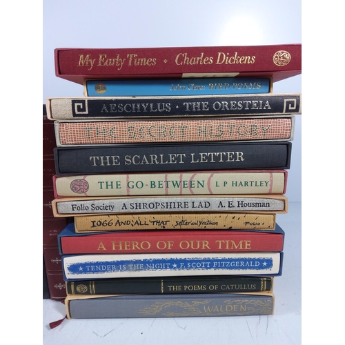 10 - Selection of 24 various books including Folio Society