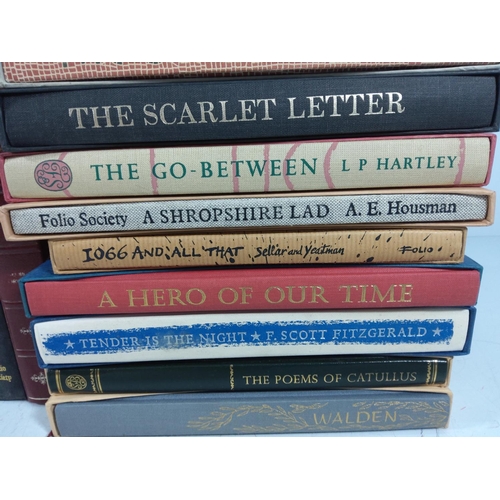 10 - Selection of 24 various books including Folio Society