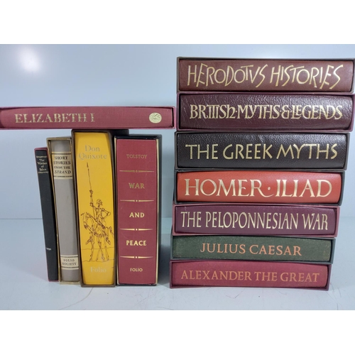 12 - Selection of 12 various books including Folio Society