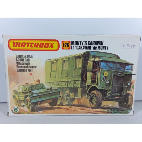 21 - 4 Matchbox model kits