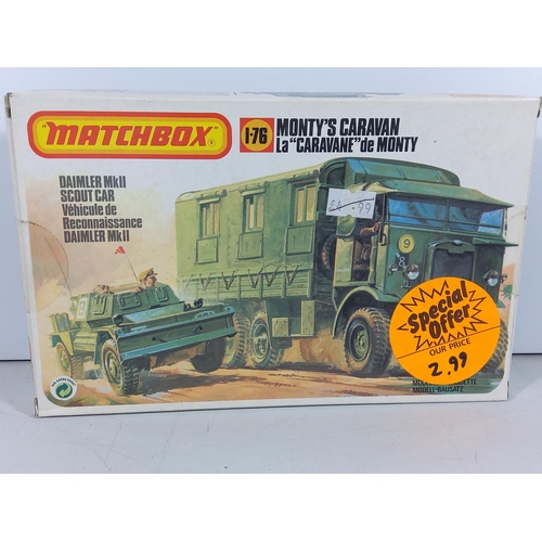 21 - 4 Matchbox model kits