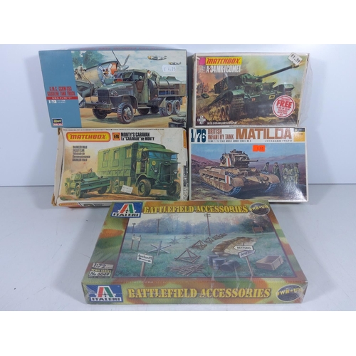 25 - 5 Various model kits