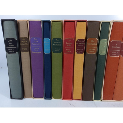 3 - Selection of 18 Thomas Hardy Folio Society books