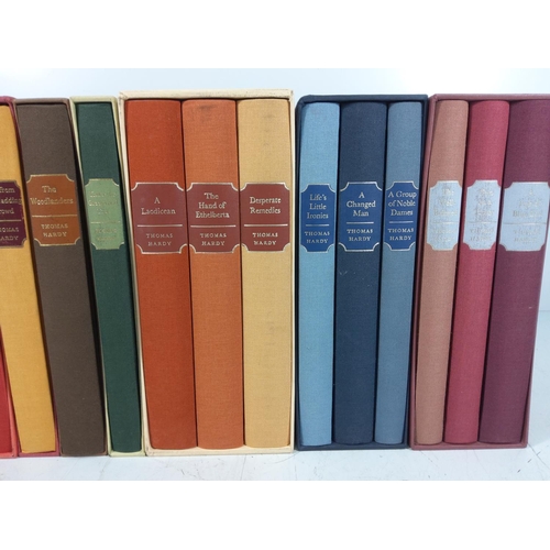 3 - Selection of 18 Thomas Hardy Folio Society books