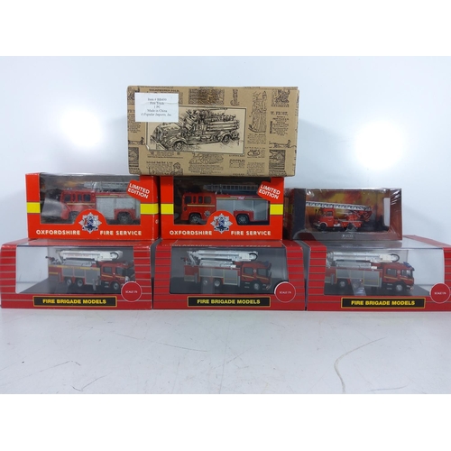 31 - 7 Model vehicles inc fire engines