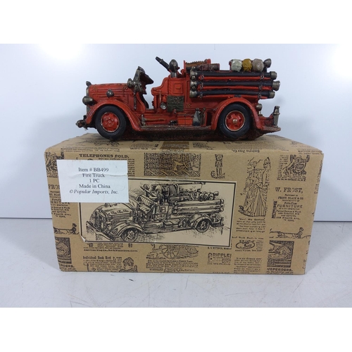 31 - 7 Model vehicles inc fire engines