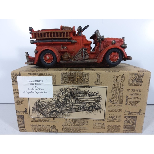 31 - 7 Model vehicles inc fire engines