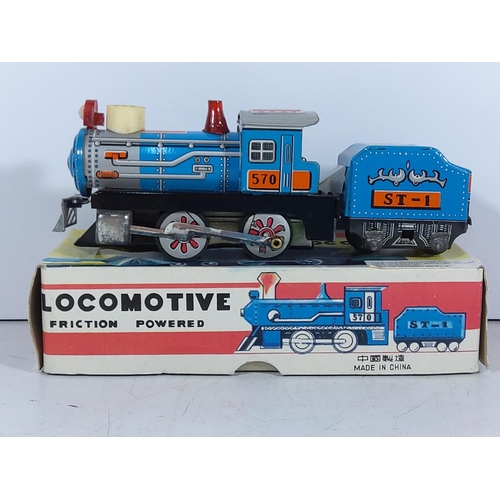 34 - die-cast railway engine, locomotive tin plate toy and Minitrix N 9mm