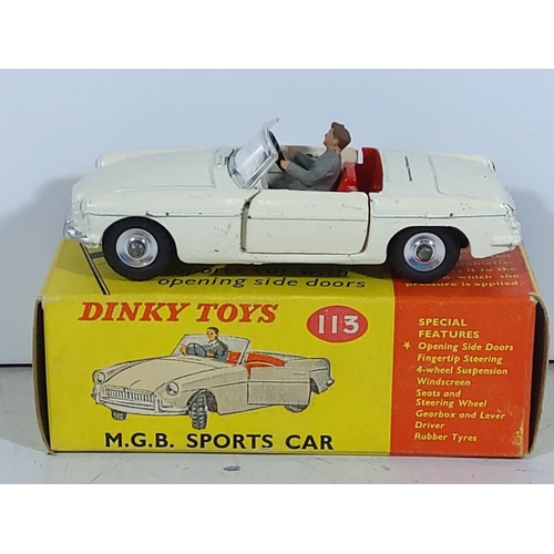 35 - 3 Boxed Dinky toys 146, 113, 622